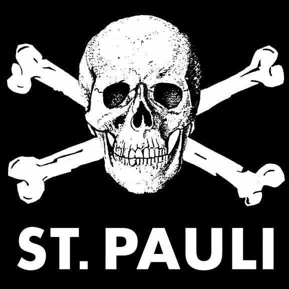 Logo of st pauli_skull