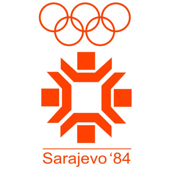 Logo of Sarajevo 1984 1980