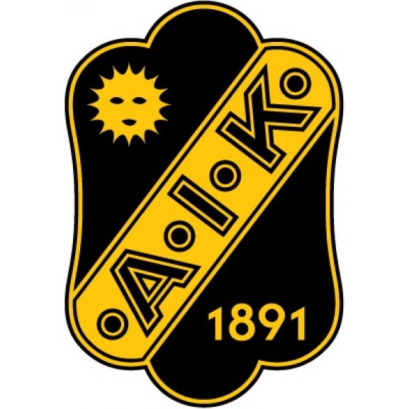 Logo of AIK Solna (80's logo)