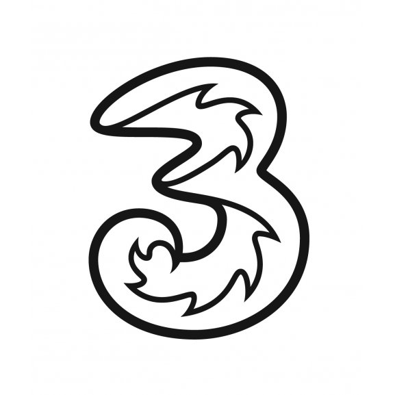 Logo of Three