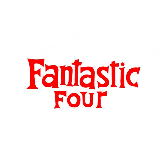 Logo of Fantastic Four font