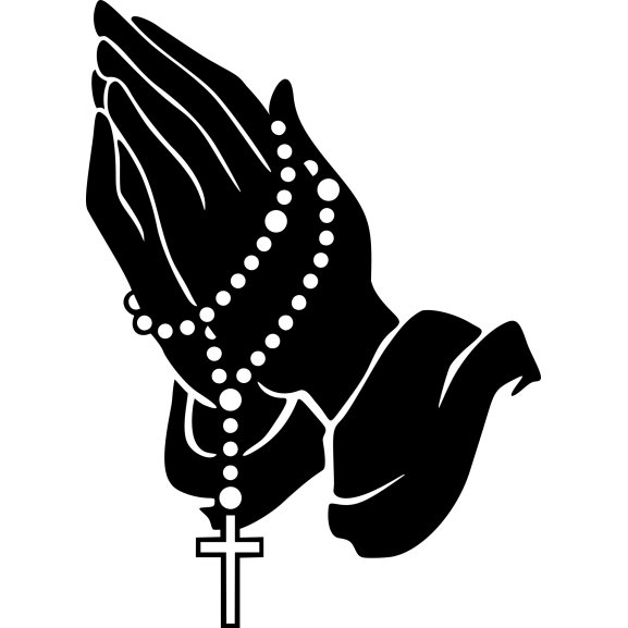 Logo of manos en oración