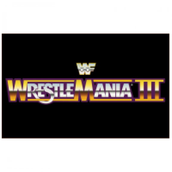Logo of WrestleMania III