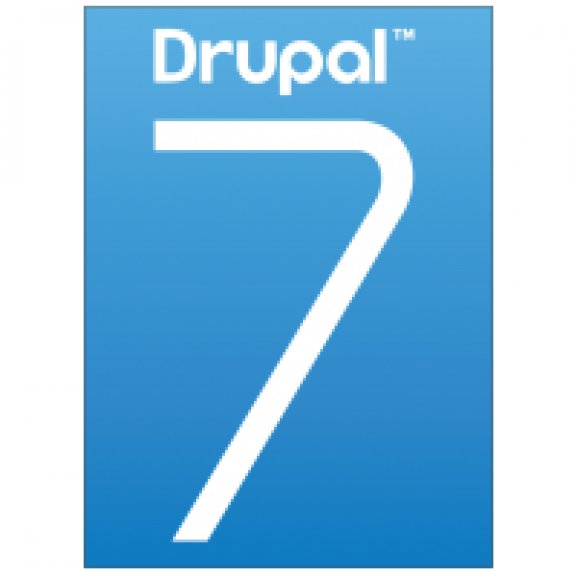 Logo of Drupal