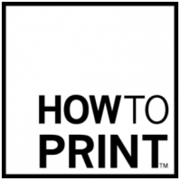 Logo of How to Print