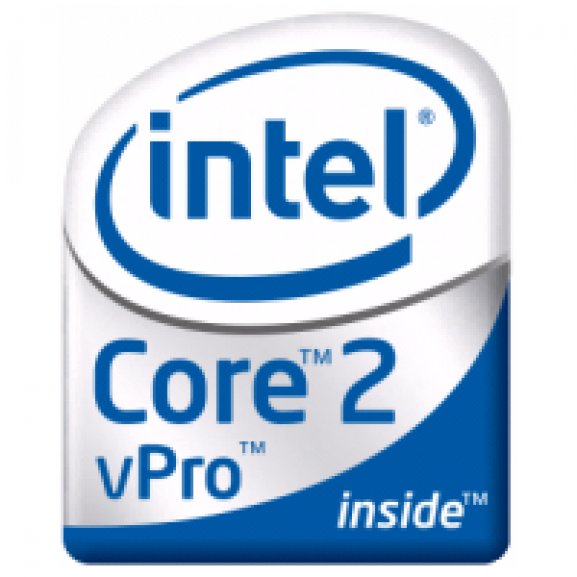 Intel Core 2 VPro | Brands of the World™ | Download vector logos and ...