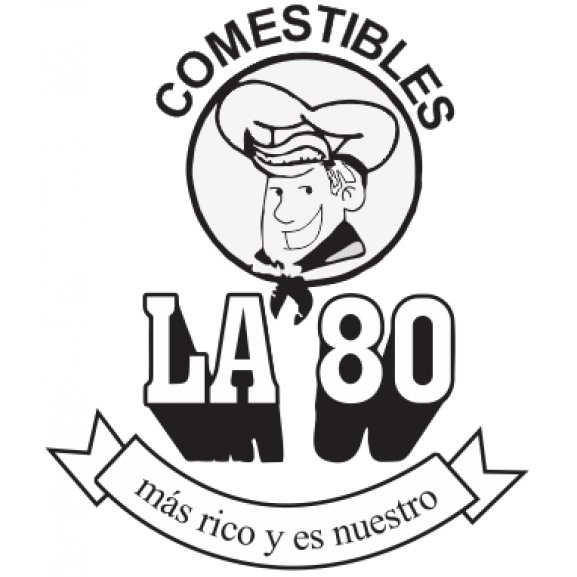 Logo of LA 80 Comestibles