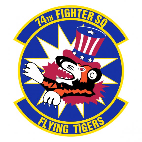 Logo of 74th Fighter Squadron