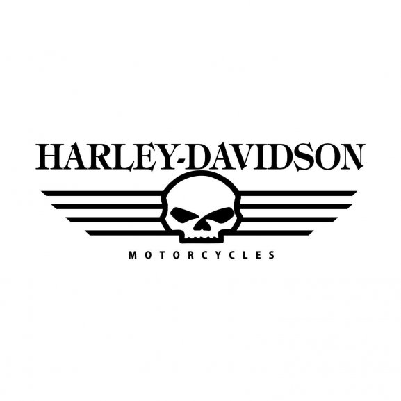 Logo of Harley Davidson Skull