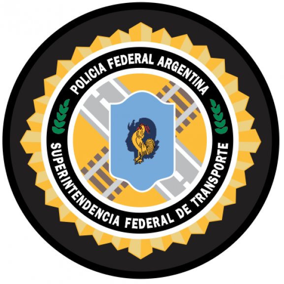 Logo of Policia Federal Argentina - Transporte - Argentina Federal Police - Transport Security