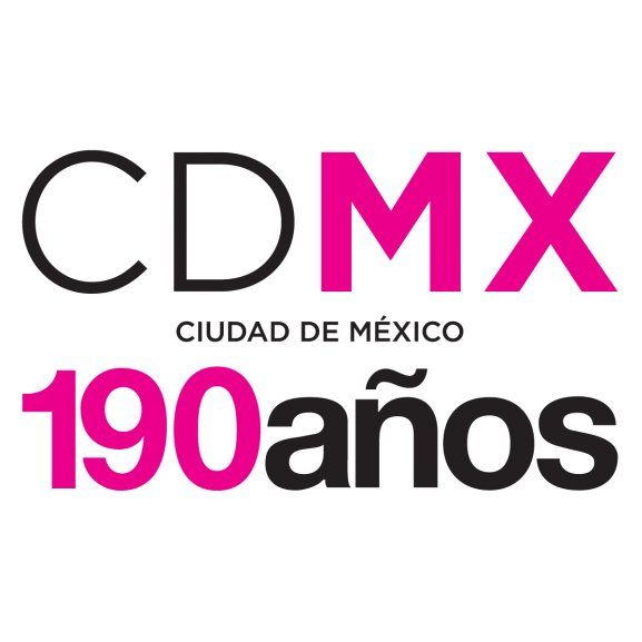 Logo of Ciudad de México 190 años