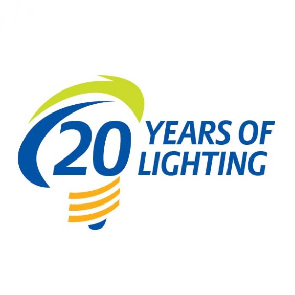 Logo of VIVALUX_20 years for lighting - en