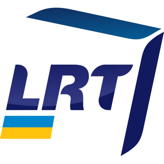 Logo of LRT (with flag of Ukraine)