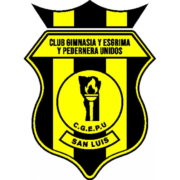 Logo of Club Gimnasia y Esgrima y Pedernera Unidos de San Luis