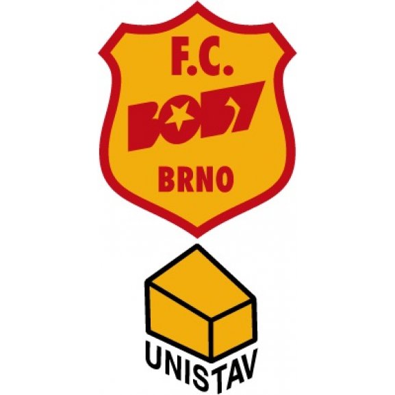 Logo of FC Boby-Unistav Brno (mid 1990's logo)