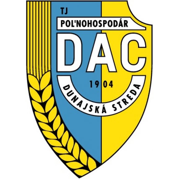 Logo of TJ DAC Polnohospodar Dunajska Streda (late 1980&#039;s logo)