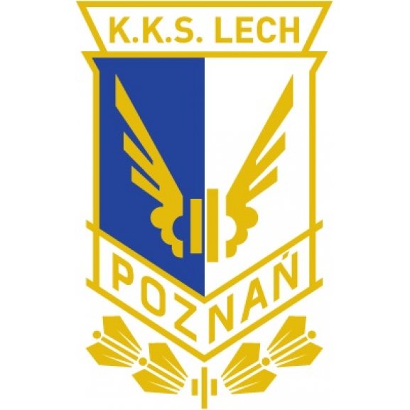 Logo of KKS Lech Poznan (late 1980&#039;s - early 1990&#039;s logo)