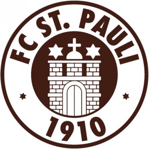 Logo of FC Sankt-Pauli Hamburg (late 1980's - early 1990's logo)