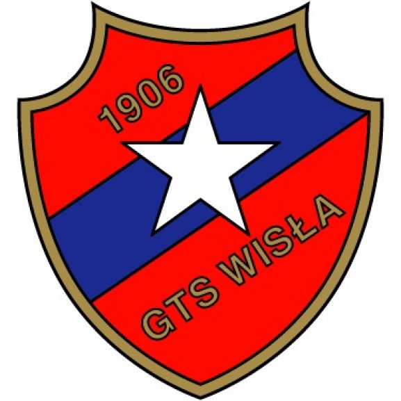 Logo of GTS Wisla Krakow (late 1970's - 1980's logo)