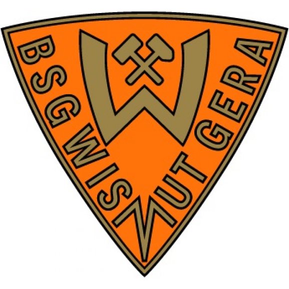 Logo of BSG Wismut Gera (1970's logo)