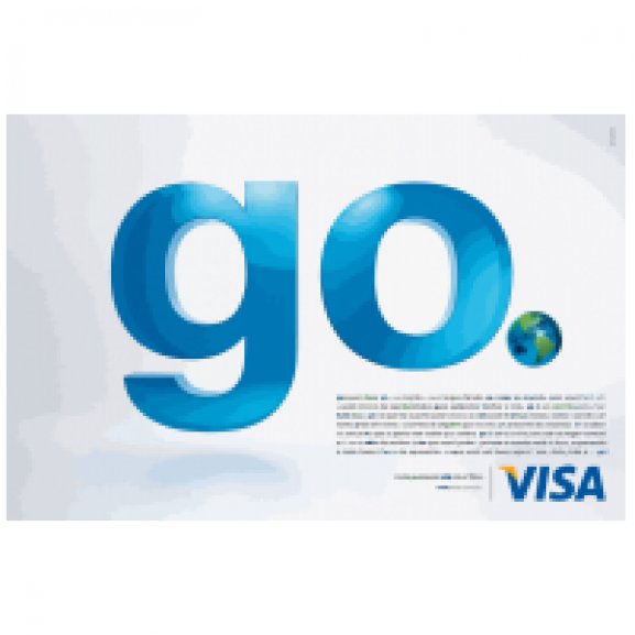 Logo of Visa Go.