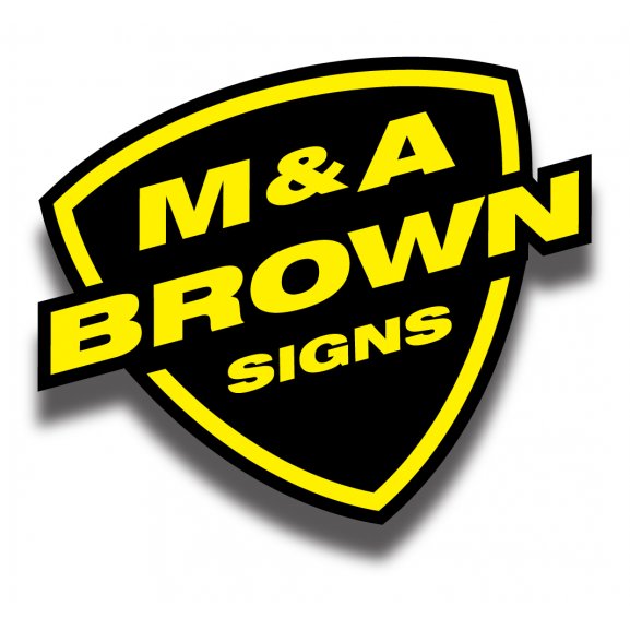 Logo of M & A Brown Signs