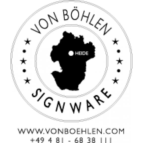 Logo of von Böhlen Signware