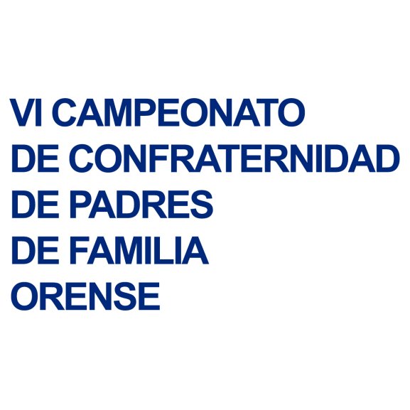 Logo of VI Campeonato De Confraternidad De Padres De Familia Orense