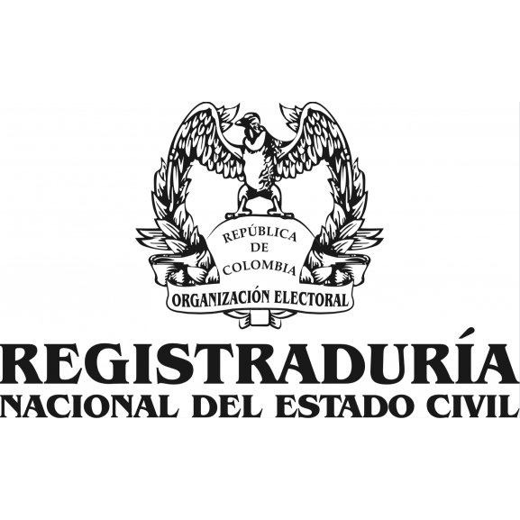 Logo of Registraduria Colombia