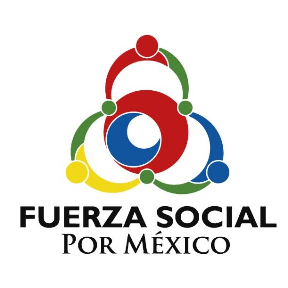 Logo of fuerza social por mexico