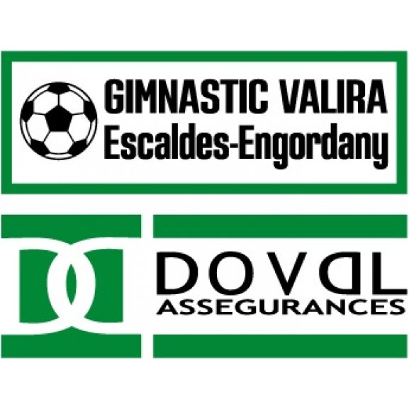 Logo of Gimnastic Valira Escaldes-Engordany (late 1990's)