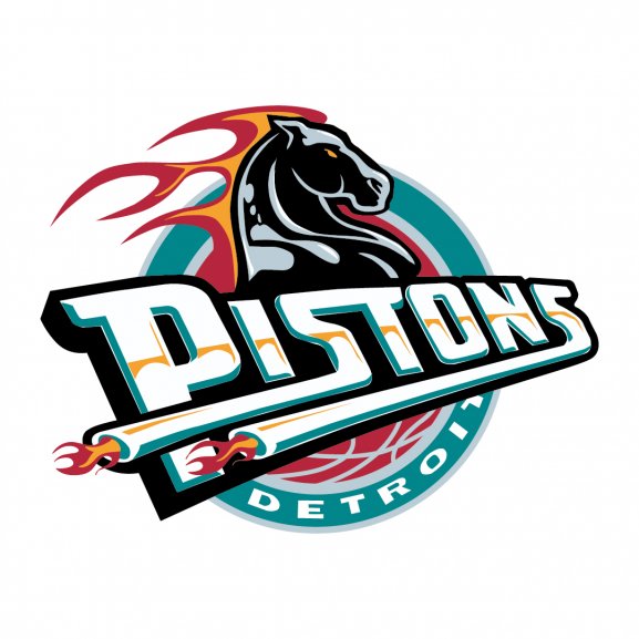 Logo of Detroit Pistons 1996-2001
