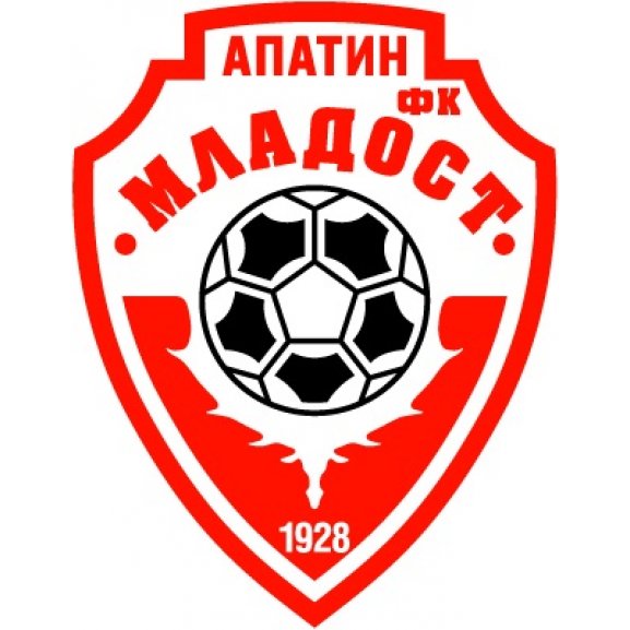 Logo of FK Mladost Apatin (early 2000's logo)