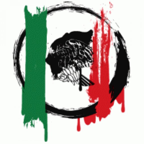 Logo of Bandera Mexicana Grunge