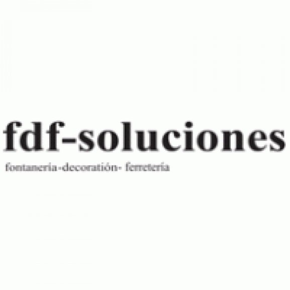 Logo of fdf - soluciones