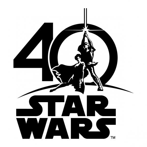 Logo of Star Wars 40th Anniversary