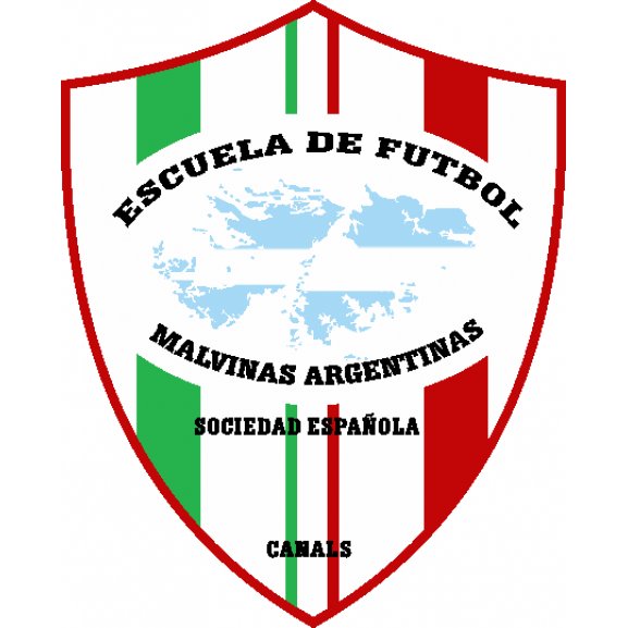 Logo of Escuela de Fútbol Malvinas Argentinas de Canals Córdoba