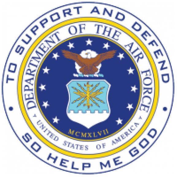 Logo of Department of the Air Force - United States of America