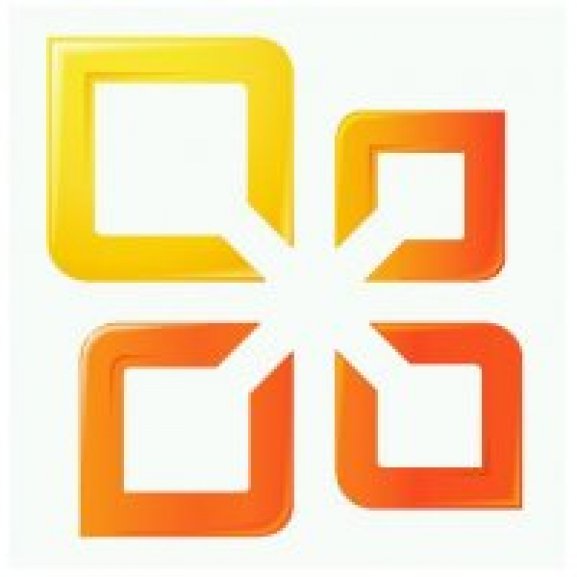 Logo of Microsoft Office 2010 Shading Logo