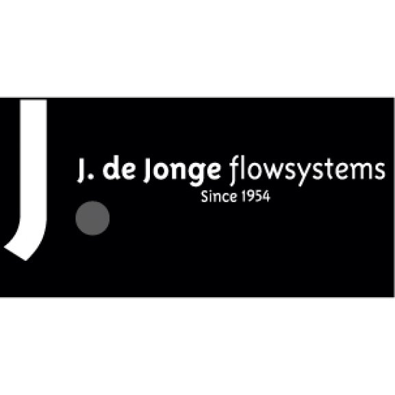 Logo of J. de Jonge flowsystems