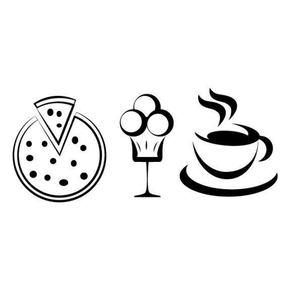 Logo of Coffee Pizza Ice Cream