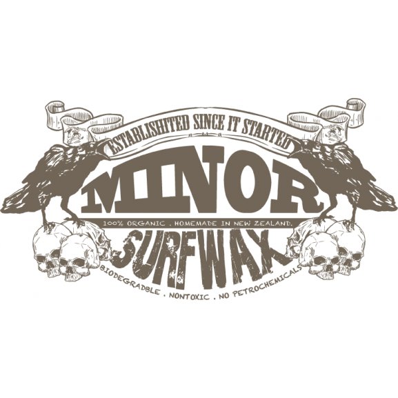 Logo of Minor Surf Wax