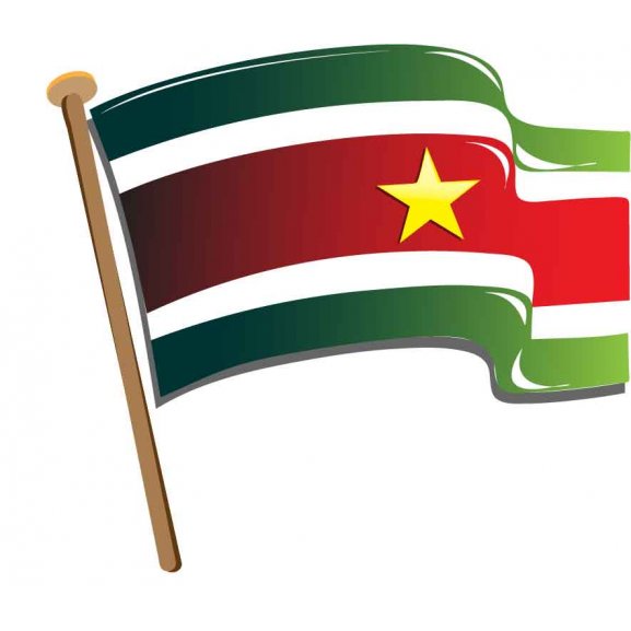 Logo of Suriname_dynamic flag.eps