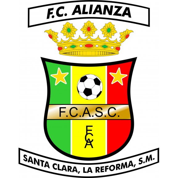 Logo of F. C. Alianza, Aldea Santa Clara