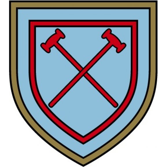 Logo of West Ham United London (1950's logo)