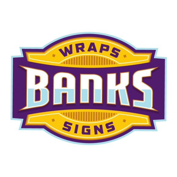 Logo of Banks Wraps & Signs