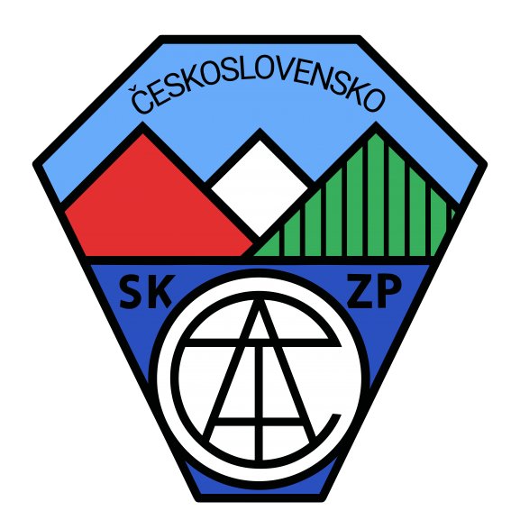 Logo of Sportovní Klub „Železničiář“ Poprad – Atletický Club „Tatry“ Československo