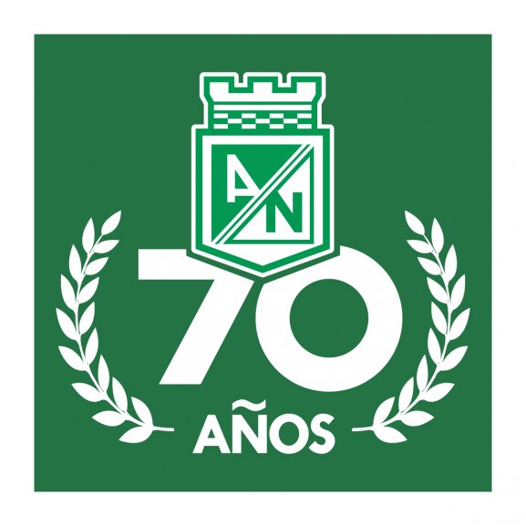 Logo of Club Atlético Nacional 70 Años