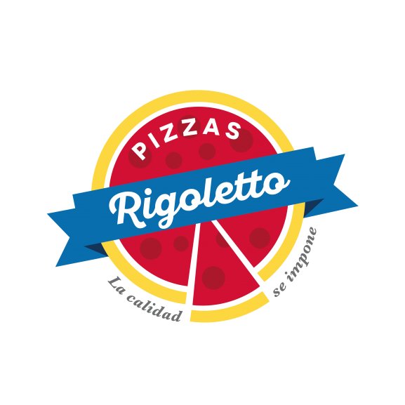 Logo of Rigoletto pizza 2019