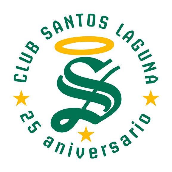 Logo of Santos de Torreón 25 años